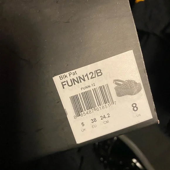 DEMONIA FUNN-12 PLATFORM SLIDES SIZE 8 NIB - Picture 4 of 11